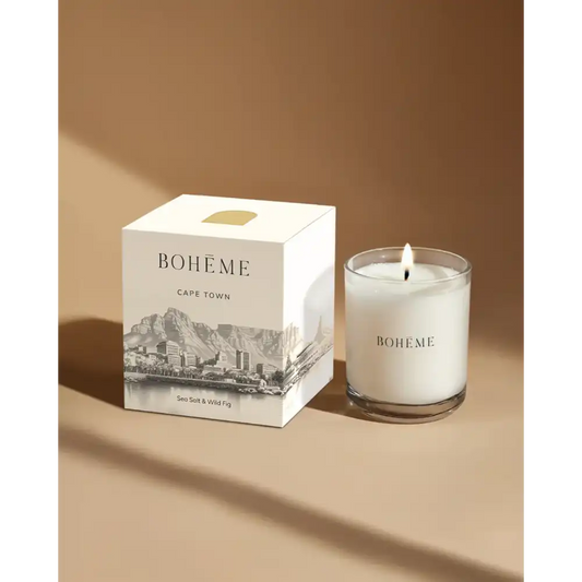 Cape Town Candle - Sea Salt & Wild FIg