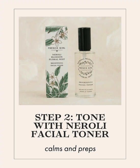 Neroli blossom facial mist.