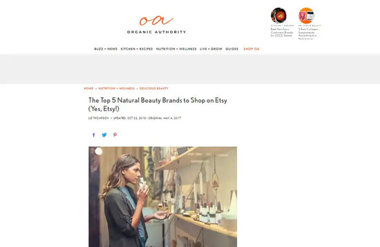 Organic Authority article.